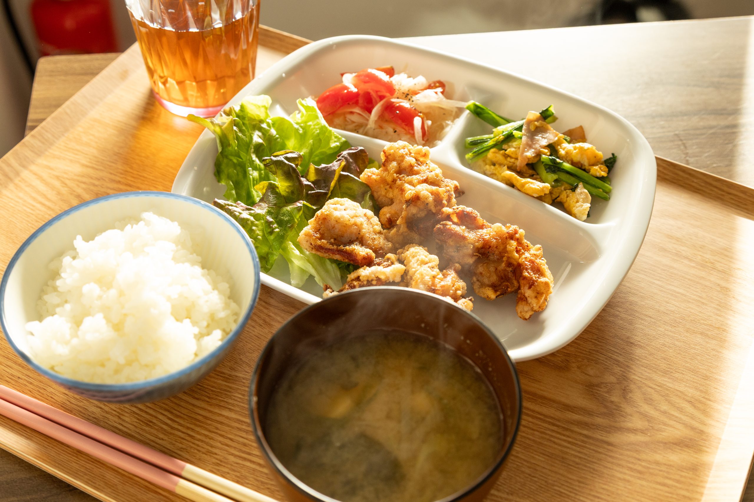 オレンジホームの手作りの食事